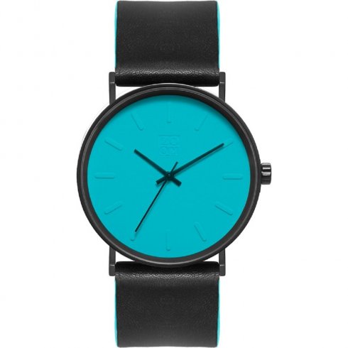 Zoom Lounge blue dial leather strap Mens watch ZM.3811M.2503
