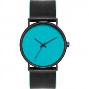 Zoom Lounge blue dial leather strap Mens watch ZM.3811M.2503