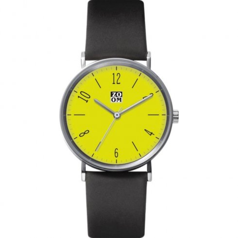 Zoom Lounge green dial leather strap Mens watch ZM.3793M.2511