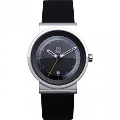 Zoom Skyline black dial leather strap Mens watch ZM.3658M.2508