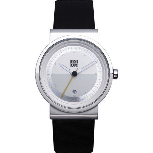 Zoom Skyline white dial leather strap Mens watch ZM.3658M.2501