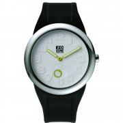 Zoom Sunday white dial rubber strap Mens watch ZM.3755M.9501